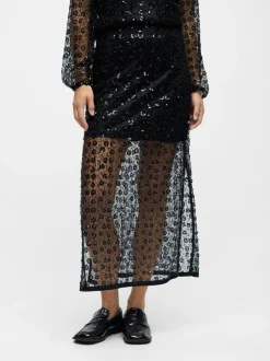 OBJMAISY HW LONG SKIRT 141