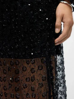 OBJMAISY HW LONG SKIRT 141