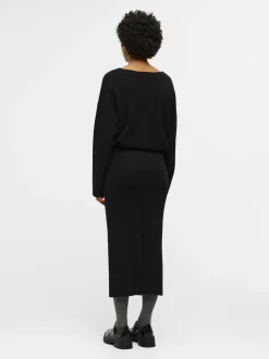 OBJREYNARD HW KNIT SKIRT NOOS