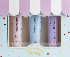 Oh Flossy - Naturlig Lip Gloss - Sæt med 3