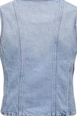 ONLAYA S/L FITTED DNM VEST TAI