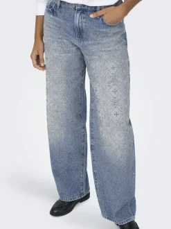 ONLGIANNA RHINESTONE MW STR RED DNM