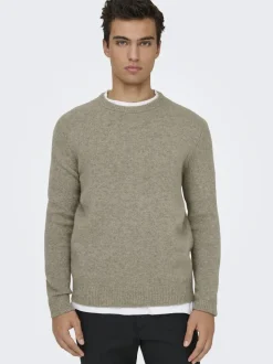 ONSRAY REG LS CREW KNIT FRML