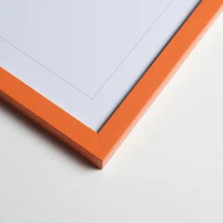 Orange Wood Frame