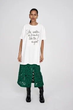 Orchid lace skirt - Fauna