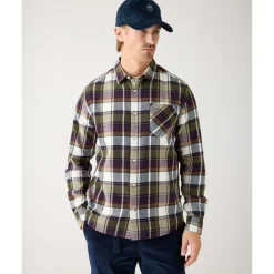 Organic Cotton Checked Flannel Shirt GOTS