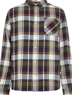 Organic Cotton Checked Flannel Shirt GOTS