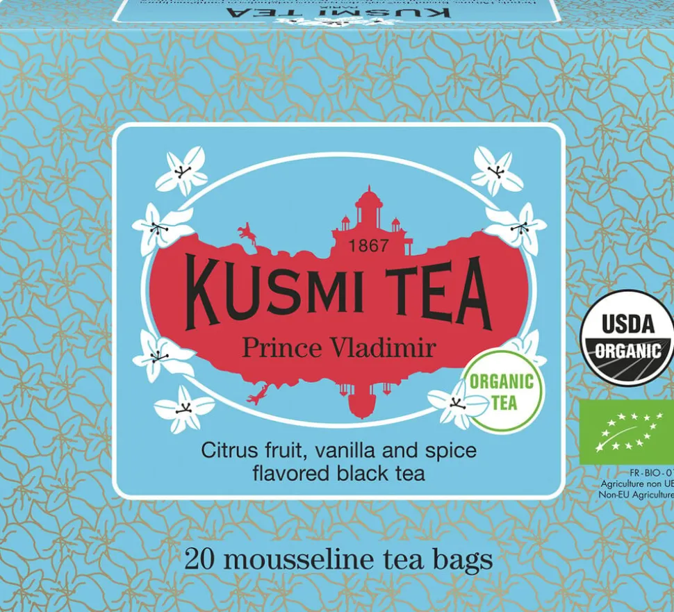 Organic Prince Vladimir - 20 muslin tea bags - 40gr/1.4oz.
