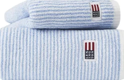 Original Towel White/Blue Striped