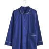 Outline Pyjama L/S Shirt-XS/S-Vivid