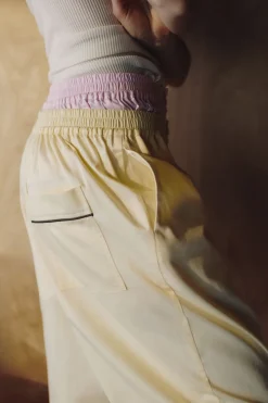 Outline Pyjama Trousers-M/L-Soft ye