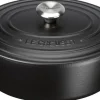 Oval støbejernsgryde 6,3L Matte Black