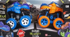 2-PAK DINO MONSTER TRUCK