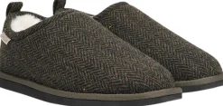 PALPANA WOOL - CLOSED WOOL SLIPPERS WITH SHEARLING LINING