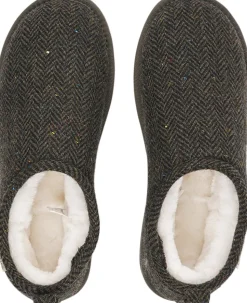 PALPANA WOOL - CLOSED WOOL SLIPPERS WITH SHEARLING LINING