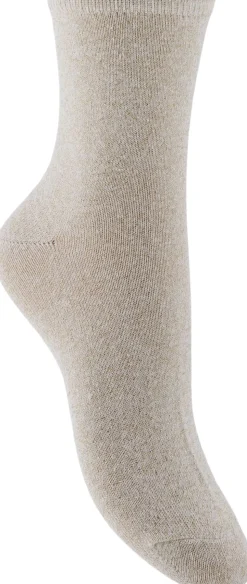 PCSEBBY GLITTER LONG 1 PACK SOCKS N