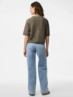 PCSILLY SS O-NECK KNIT CARDIGAN NOO