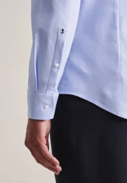 Performance shirt Slim Long sleeve Kent-Collar Uni