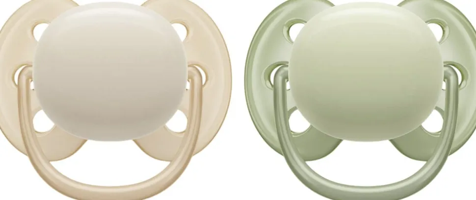 Philips Avent ultra soft sut - Pakke med 2 - 0-6m