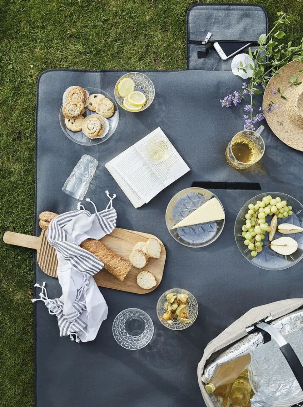 Picnic Juni bowl small, 4-pcs (6) Clear