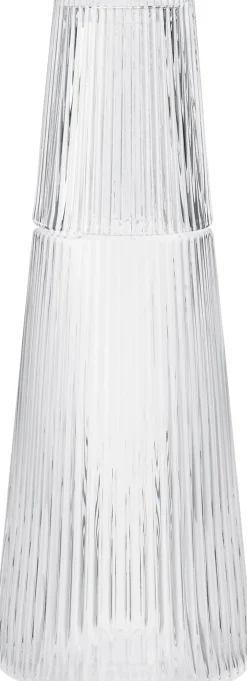 Pilastro karaffel med glas 1 l, clear
