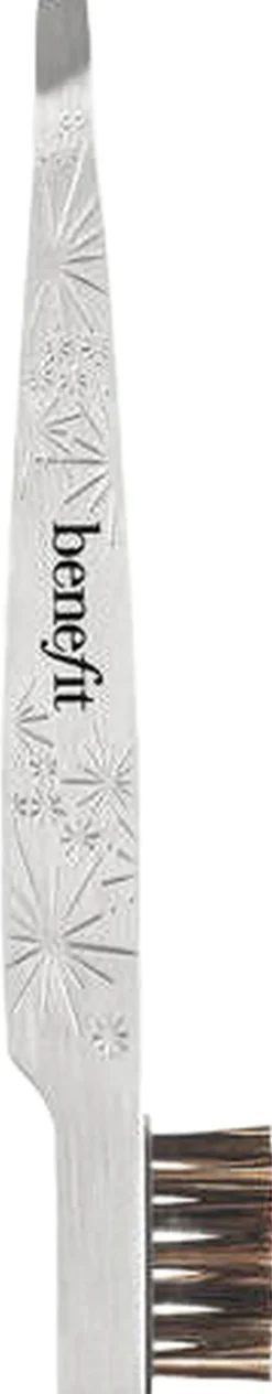 Pincet med børste - til styling af bryn