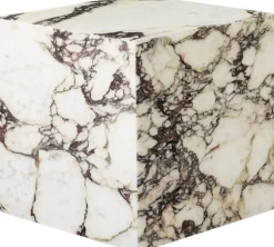 Plinth Cubic, Calacatta Viola