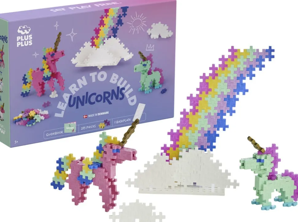 Plus-Plus Learn to Build Unicorns