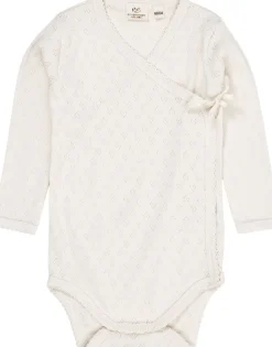 POINTELLE HEART CROSSOVER BODY LS