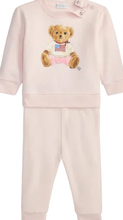 Polo Bear Fleece Sweatshirt & Pant Set