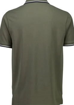 Polo shirt w. zip neck