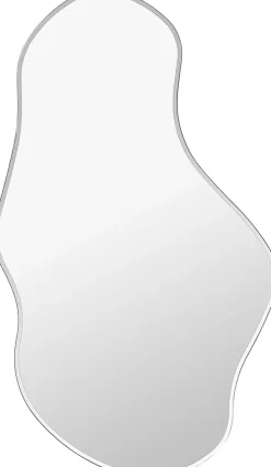 Pond Mirror - Large - Dark Chrome