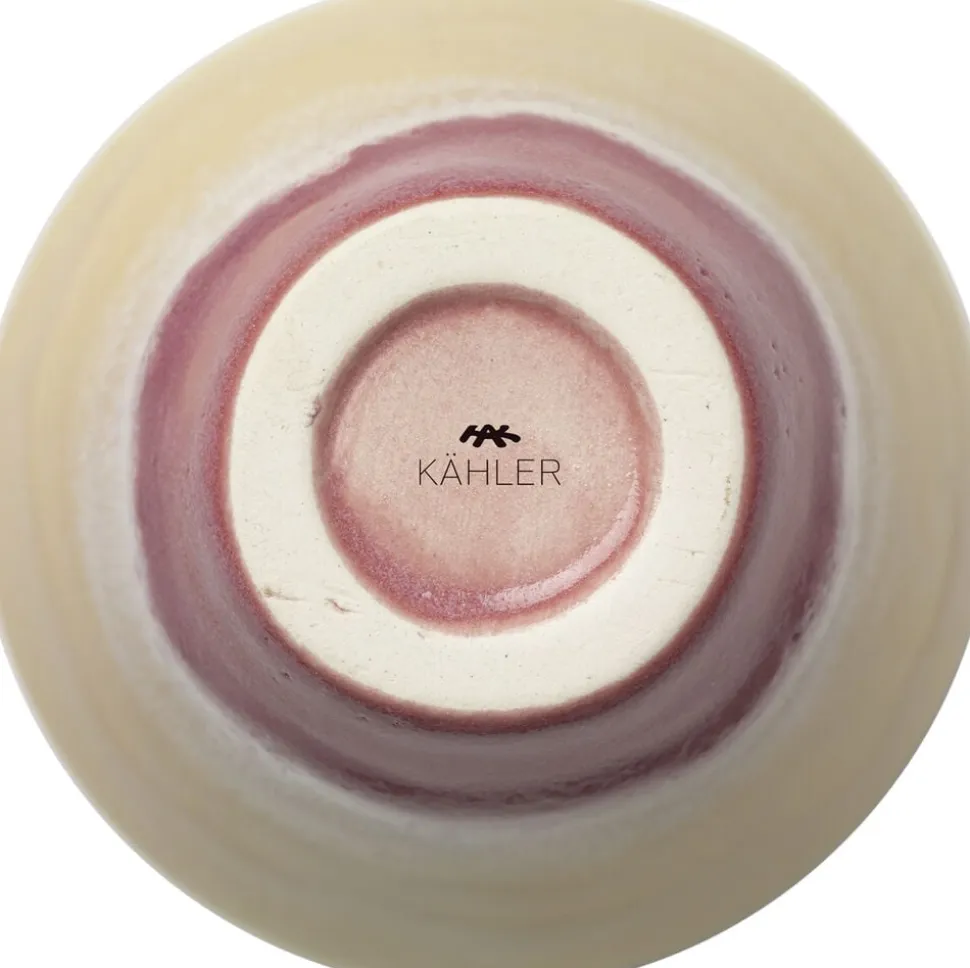 Poppery Vase H12 cm pink/mint/gul