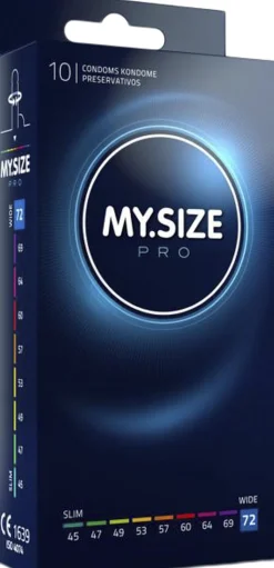 Pro Kondomer 72 mm - 10 stk