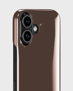 Puffy Case iPhone 16 Chocolate