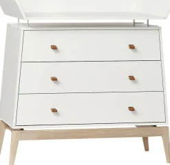 Pusleenhed til Luna kommode, Hvid