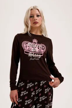 QUEEN OF SLEEP LS PYJAMA SET