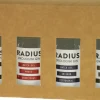 Radius Distillery Gin Smagesæt 4x5cl. ØKO