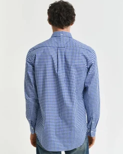 REG CLASSIC POPLIN GINGHAM SHIRT
