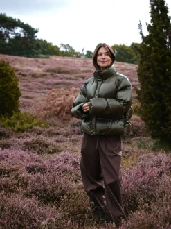 Rhea Shiny Puffer Jacket