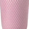 Rhombe Krus 33 cl rosa porcelæn