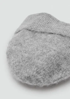 Rib-knit cap