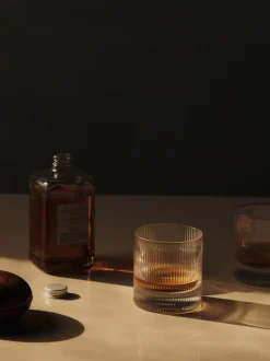 Ripple Tumbler Glasses - Set of 2 - Clear