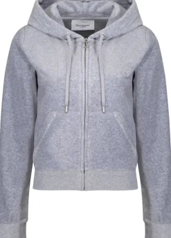 Robertson Classic Velour Zip Trough Hoodie