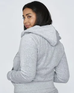 Robertson Classic Velour Zip Trough Hoodie