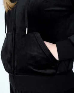 Robertson Classic Velour Zip Trough Hoodie