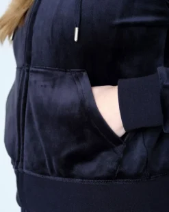 Robertson Classic Velour Zip Trough Hoodie