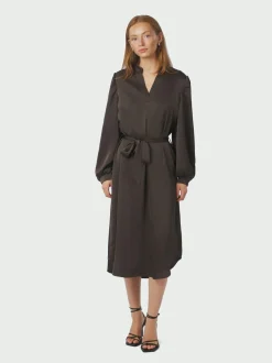 Rolana Heavy Sateen Dress