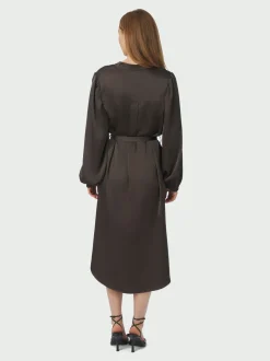 Rolana Heavy Sateen Dress