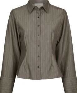 Rosa Pinstripe Melange Shirt